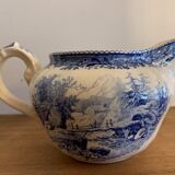 Villeroy and Boch Burgenland 1950 blue and white milk pot