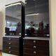 Bookcases of a Mahogany Executive Desk Set, Abbondinterni Italian publisher