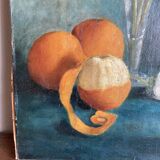 Oil on canvas anemone flowers 1920s