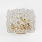 Globe Glass Wall Light in Amber by Helena Tynell, Limburg, Germany