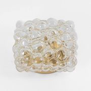 Globe Glass Wall Light in Amber by Helena Tynell, Limburg, Germany