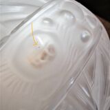 Globe verre boule Muller Frères Art Déco années 30