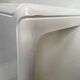 Model 4984 square table in moulded white polyurethane by Gae Aulenti for Kartell, 1970s