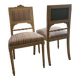 Paire de chaises Louis XVI