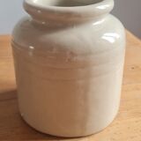 Stoneware mustard pot