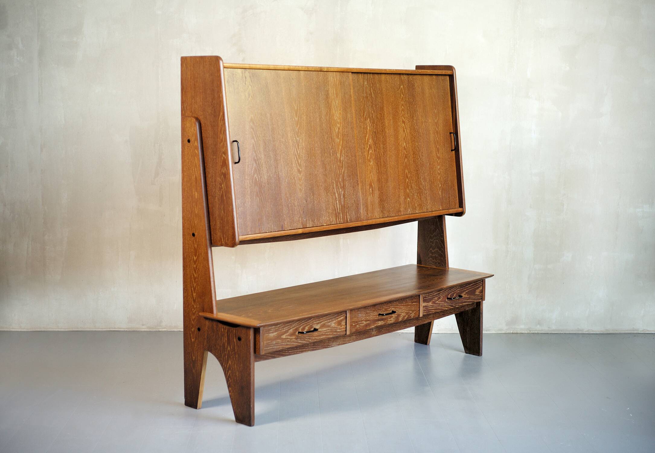 Paul Geoffroy, Oak sideboard for Godfrid, France 1950