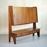 Paul Geoffroy, Enfilade en chêne pour Godfrid, France 1950
