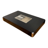 Table basse alveolaire willy rizzo noire