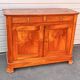 Antique solid wood sideboard – Louis-Philippe style, 2 doors & 2 drawers