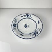 Low blue "Butterfly" compote dish by Minton & co, England, 19th century