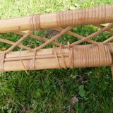 Rattan bed
