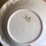Lobster fish crustacean service in barbotine ceramic