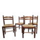 Set of 4 dining chairs
