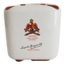 Napoleon Aigle Rouge ceramic cube ashtray – Advertising ashtray