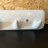 White vintage towel rack Sesia Italy
