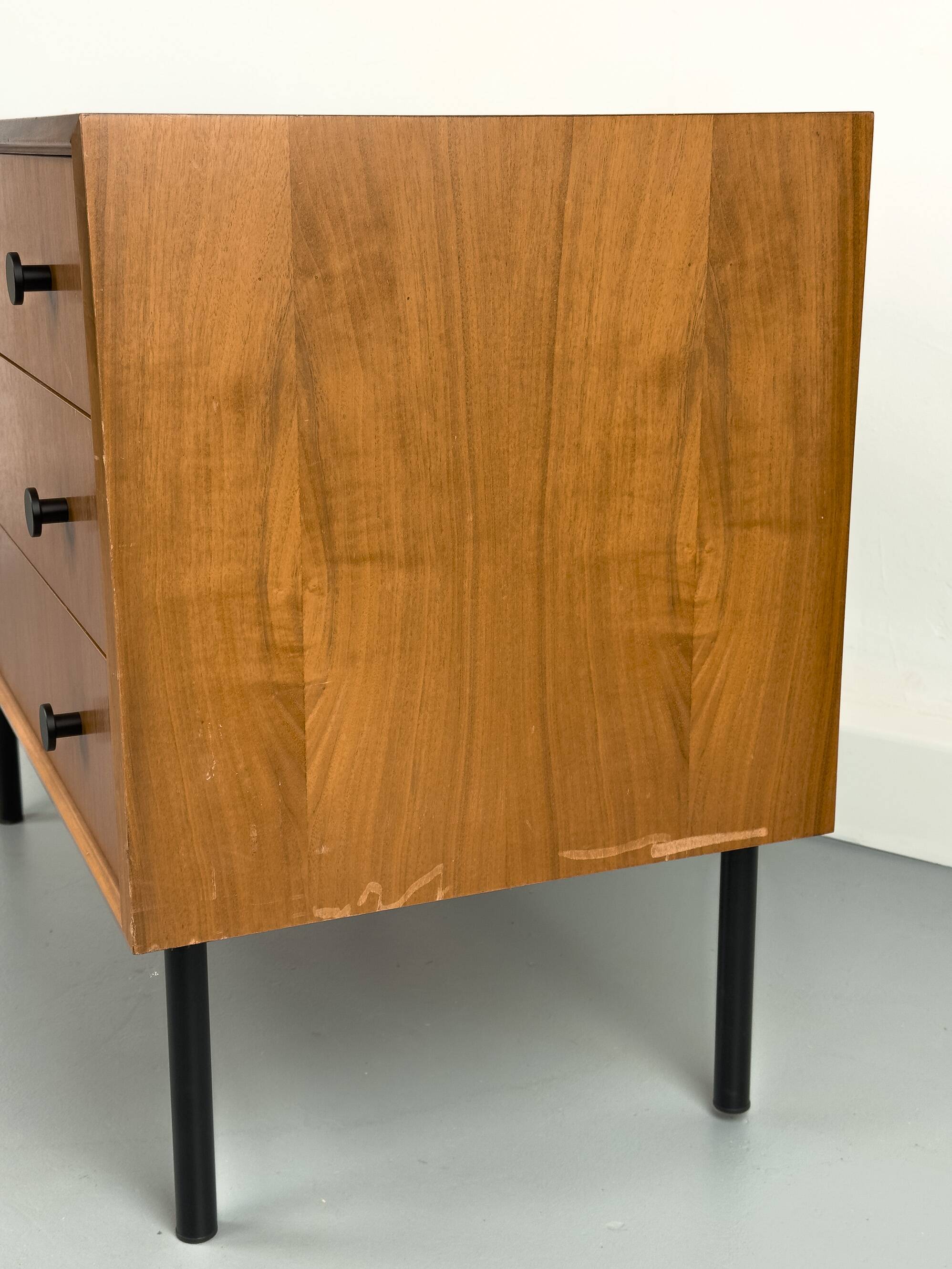 Commode à tiroirs en noyer de WK Möbel, années 1960