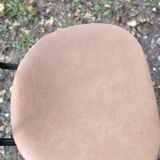 4 vintage faux leather chairs