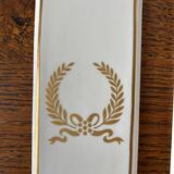 Plaque de propreté en porcelaine XIXeme