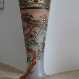 Legras glass cornet vase, "Spring" model (1900 - 1910)