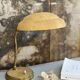Antique metal bedside lamp