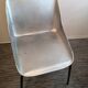 Chaise en metal industrielle