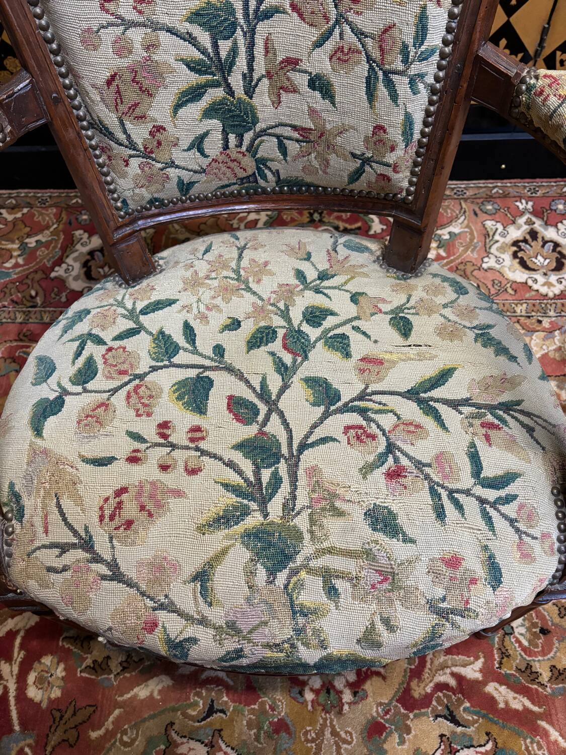 Louis XVI period armchair