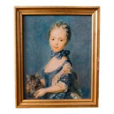 Table "Girl with cat"