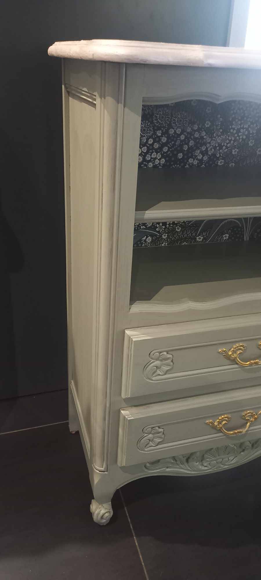 Bibus vintage bookcase