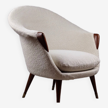 Fauteuil Beka restauré- Belgique 1960