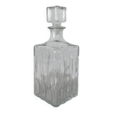 Glass whiskey decanter
