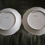 Set of two plates by Géo Martel.