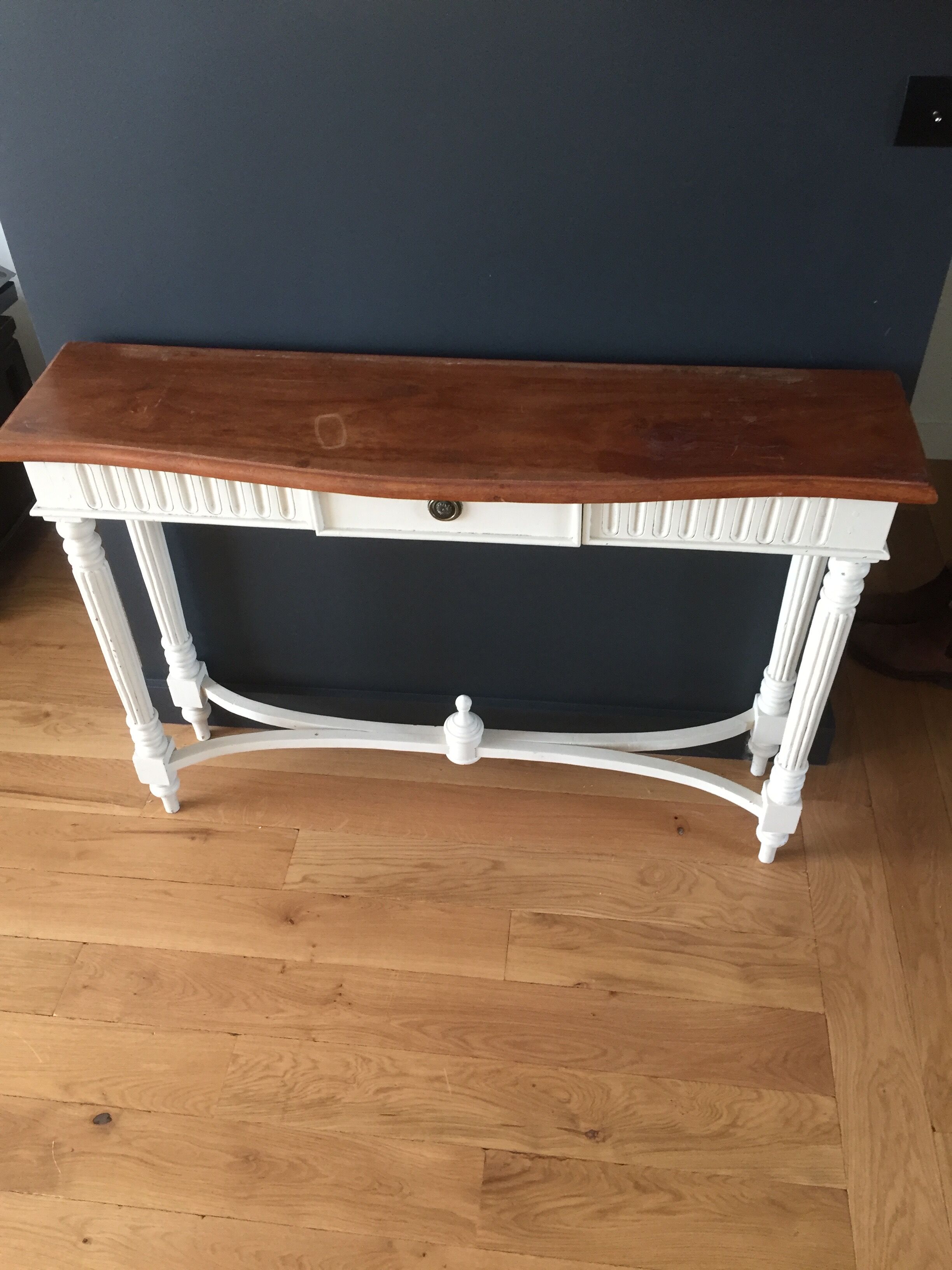 Teak console