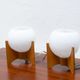 Table lamps Drevo Humpolec, Czechoslovakia, 1970