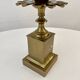 Lampe de table Bronze et Laiton Maison Charles modèle pommes de pin