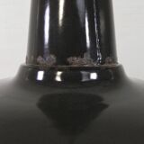 Industrial hanging lamp with enamelled steel shade