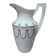 Opaque porcelain water jug from Gien: Terre de Fer Marie-Louise