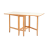 Extending table with wings signed Edsby Verken