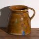 Old glazed ceramic jug – Central Europe, around 1930