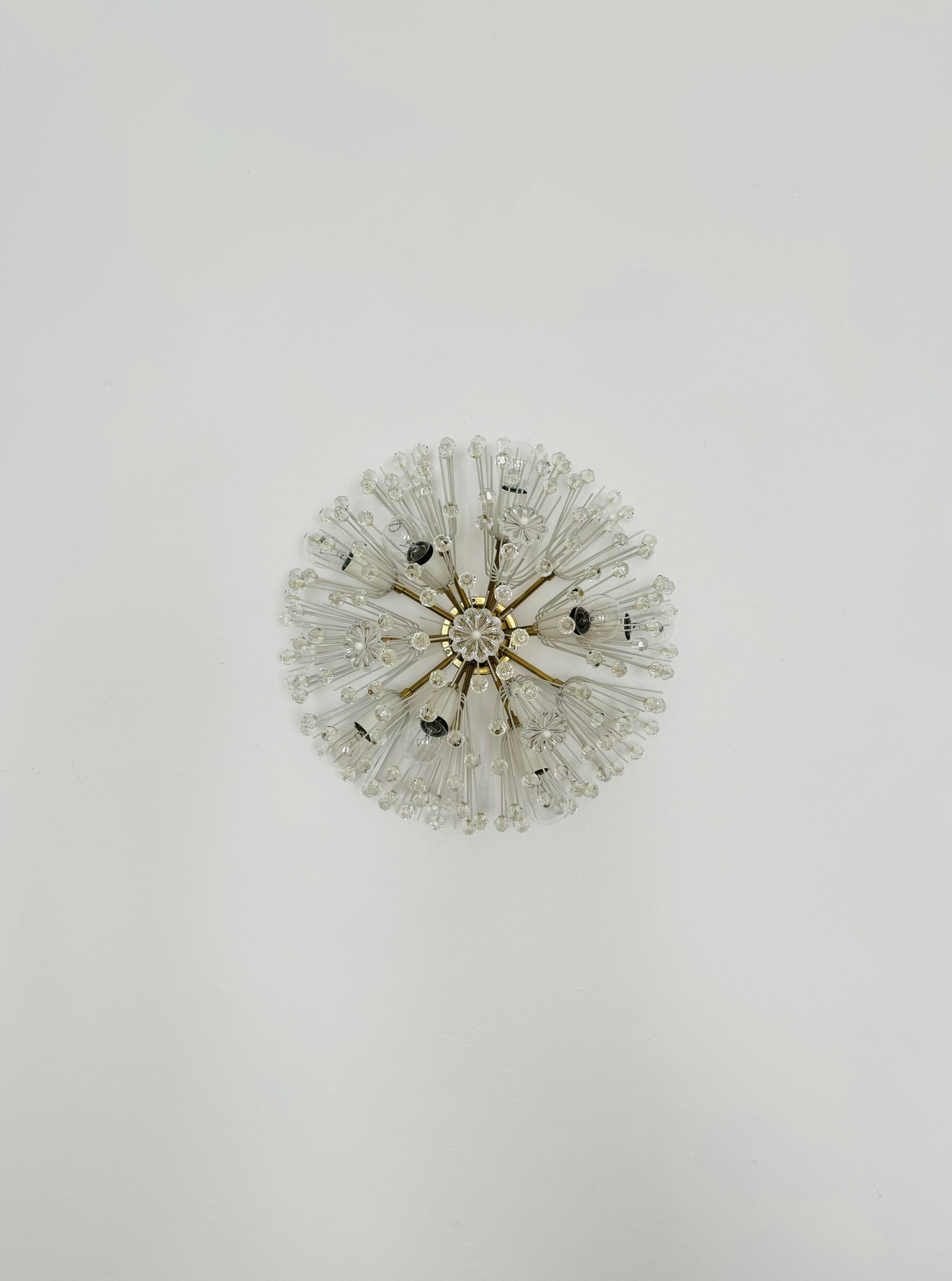 Dandelion Wall or Ceiling Lamp by Emil Stejnar for Rupert Nikoll