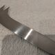 Art Deco silver-plated metal cheese knife by silversmith Apollo