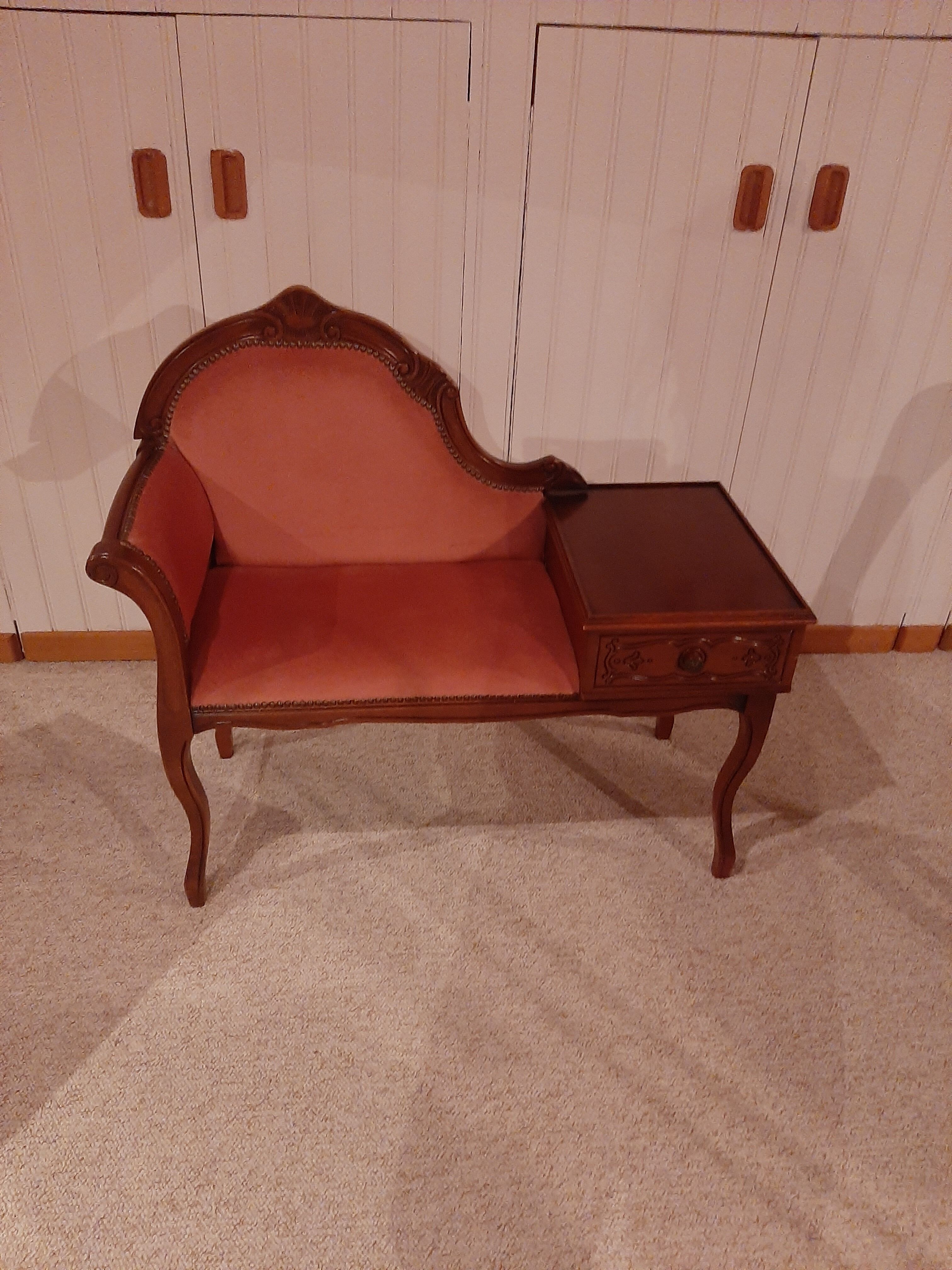 Armchair entrance furniture - loveseat- louis xv style