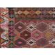 Vintage Turkish hallway rug 115x375 cm