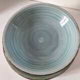 Set of 7 vintage flat and deep plates