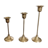 Brass candlesticks