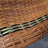 Rattan footrest