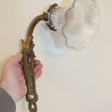 Grande applique ancienne en bronze