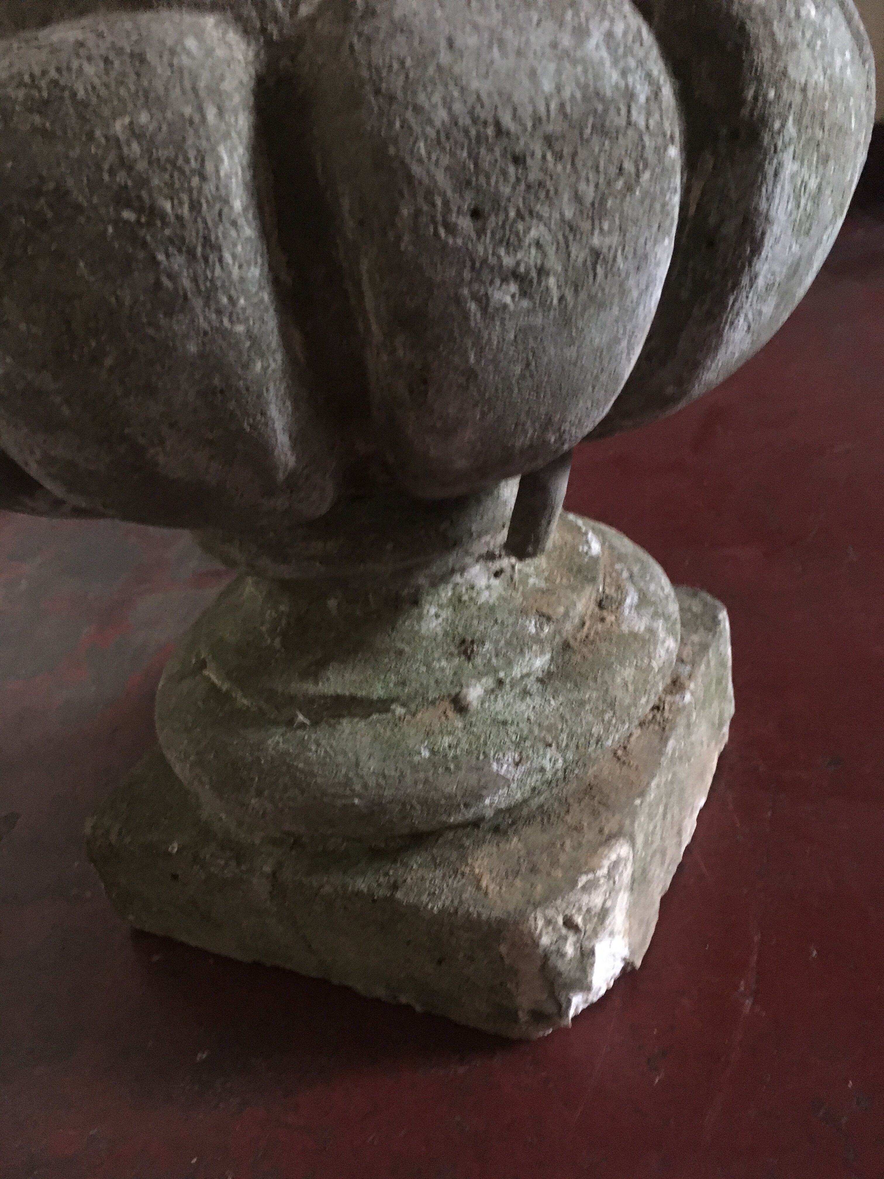 Stone Medici planter , H48cm