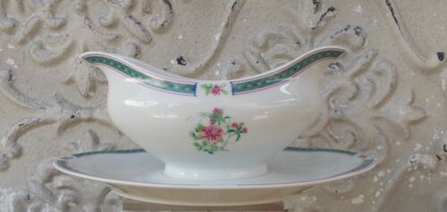 Saucière Limoges The Porcelain of the Unicorn Imperial China