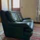 RocheBobois green sofa
