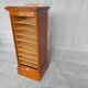 Filing cabinet with curtain and art nouveau desk